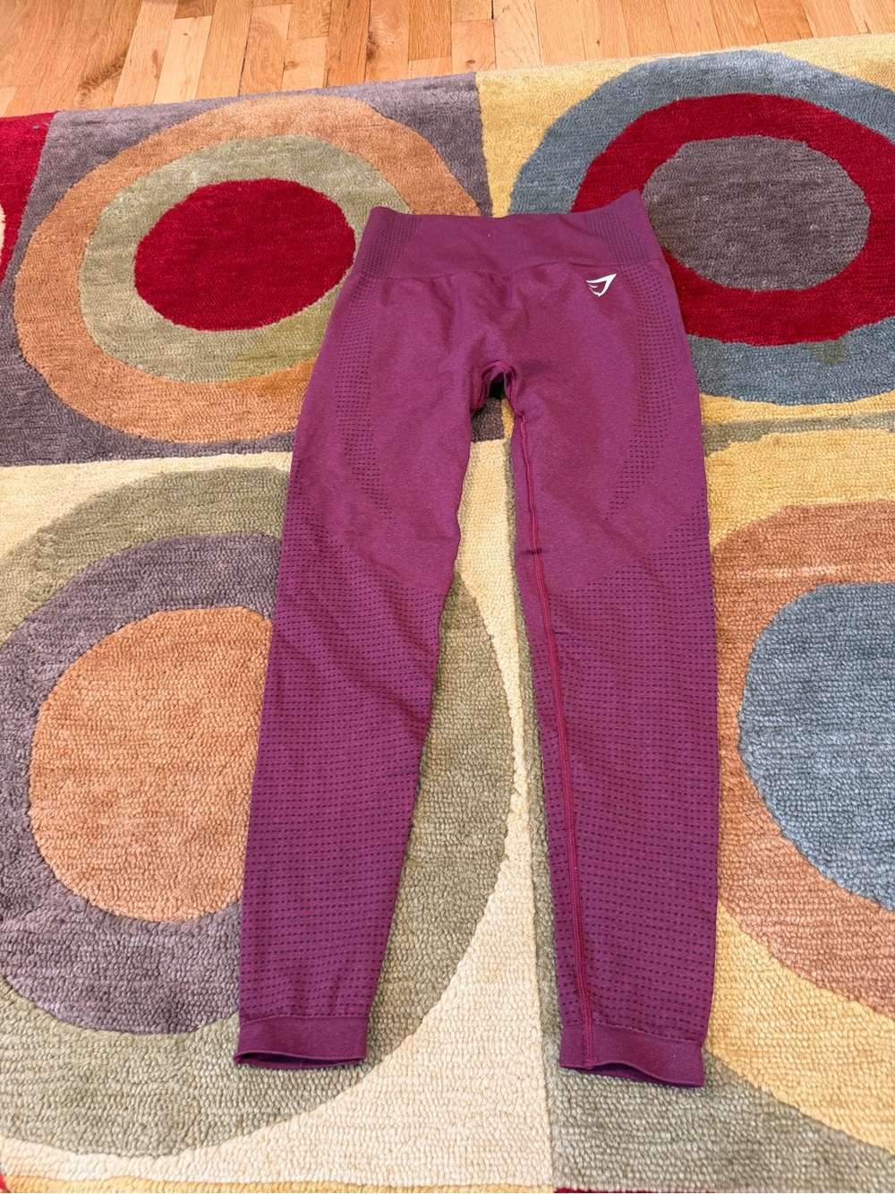 Gymshark Vital Seamless Leggings Plum Pink Marl High Rise Fits like an XS